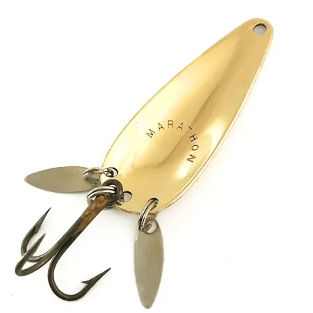 Marathon з пелюстками, золото, 12 г, блесна коливалка (колебалка) #6286