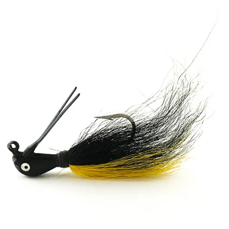 Northland Sting'r Bucktail Jig, чорний/жовтий, 12 г, до рибалки #6290