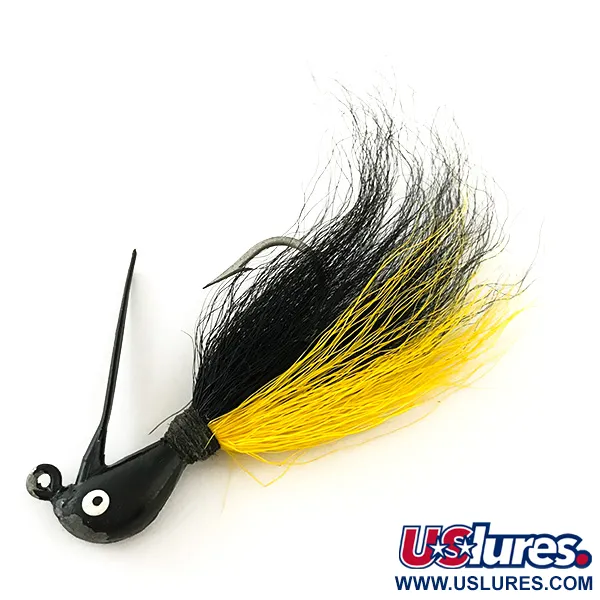 Northland Sting'r Bucktail Jig, чорний/жовтий, 12 г, до рибалки #6290
