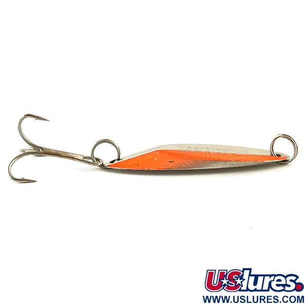 Acme Kastmaster UV (світиться в ультрафіолеті), нікель/помаранчевий, 10,5 г, блесна коливалка (колебалка) #6320