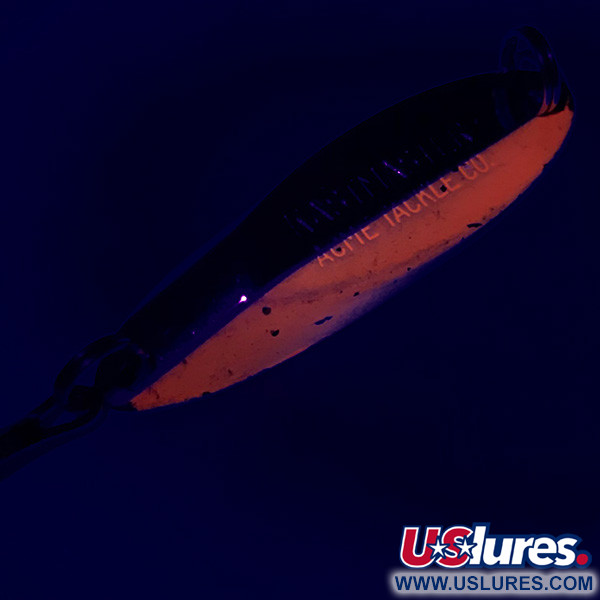 Acme Kastmaster UV (світиться в ультрафіолеті), нікель/помаранчевий, 10,5 г, блесна коливалка (колебалка) #6320