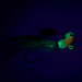 Unknown Bucktail Jig c лепестком, жовтий/зелений/UV - светится в ультрафиолете, 26 г, до рибалки #6326