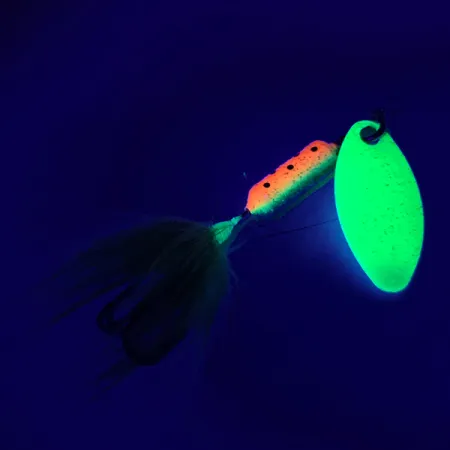 Yakima Bait Worden’s Original Rooster Tail 2, неоновий жовтий, 3 г, блешня оберталка (вертушка) #6336