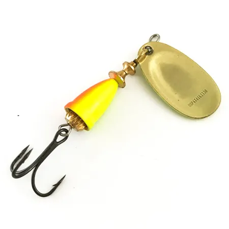 Blue Fox Super Vibrax 2 UV (світиться в ультрафіолеті), неоновий жовтий, 6 г, блешня оберталка (вертушка) #6339