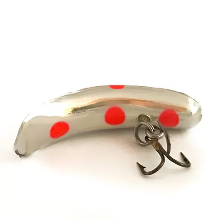 Yakima Bait FlatFish F4 UV (світиться в ультрафіолеті), срібло/червоний, 1,7 г, воблер #6360