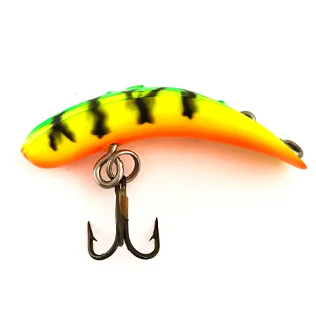 Yakima Bait FlatFish F4 UV (світиться в ультрафіолеті), Fire Tiger, 1,7 г, воблер #6361