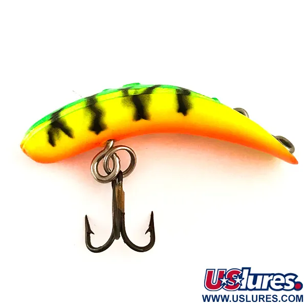 Yakima Bait FlatFish F4 UV (світиться в ультрафіолеті), Fire Tiger, 1,7 г, воблер #6361