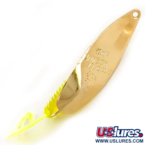  Mepps Timber Doodle 00, золото, 4 г, блесна коливалка (колебалка) #6363