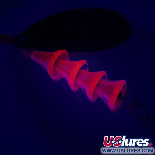 Luhr Jensen TEE Spoon, нікель/рожевий, 10 г, блешня оберталка (вертушка) #6367