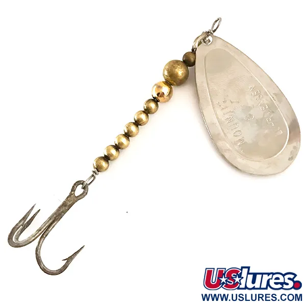  Luhr Jensen Mounti, латунь/нікель, 10 г, блешня оберталка (вертушка) #6368