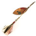  G.M. Skinner Willow leaf spoon, мідь/червоний, 25 г, блешня оберталка (вертушка) #6370