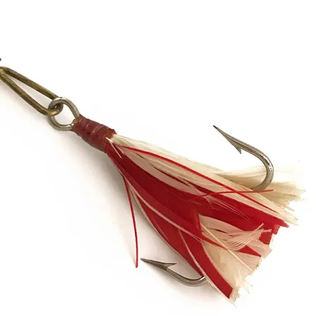 G.M. Skinner Willow leaf spoon, мідь/червоний, 25 г, блешня оберталка (вертушка) #6370