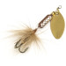 Yakima Bait Worden’s Original Rooster, золото/коричневий, 1,77 г, блешня оберталка (вертушка) #6373