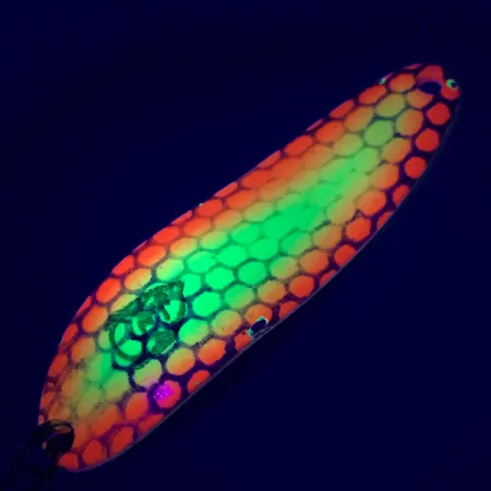 Eppinger Dardevle Cop-E-Cat 7300 UV (світиться в ультрафіолеті), жовтий/помаранчевий/нікель, 10 г, блесна коливалка (колебалка) #6377