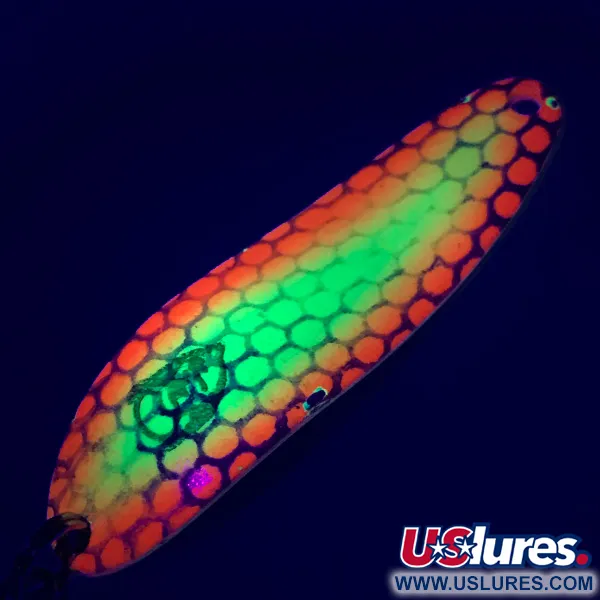 Eppinger Dardevle Cop-E-Cat 7300 UV (світиться в ультрафіолеті), жовтий/помаранчевий/нікель, 10 г, блесна коливалка (колебалка) #6377