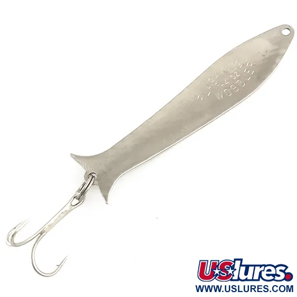  Acme Flash-King Wobbler, карбований нікель/синій, 7 г, блесна коливалка (колебалка) #6380