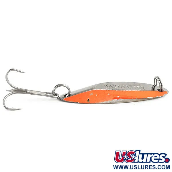 Acme Kastmaster UV (світиться в ультрафіолеті), нікель/помаранчевий, 10,5 г, блесна коливалка (колебалка) #6392