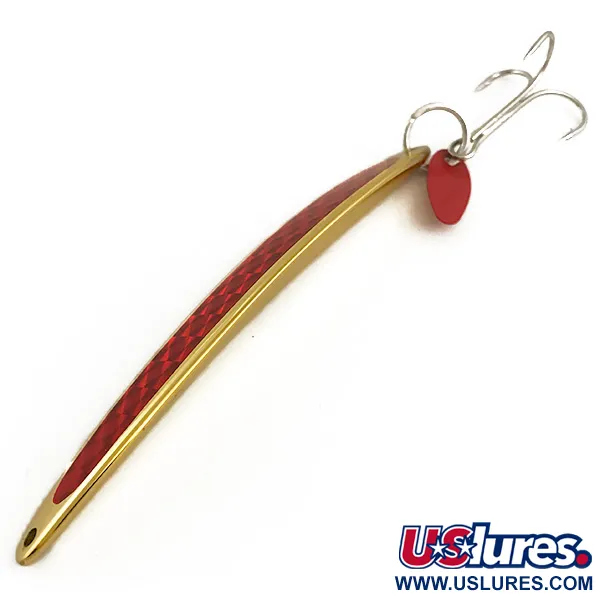  Bay de Noc Swedish Pimple, золото/червоний, 40 г, блесна коливалка (колебалка) #6402