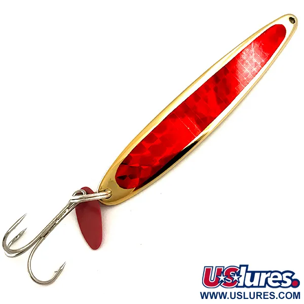  Bay de Noc Swedish Pimple, золото/червоний, 40 г, блесна коливалка (колебалка) #6402