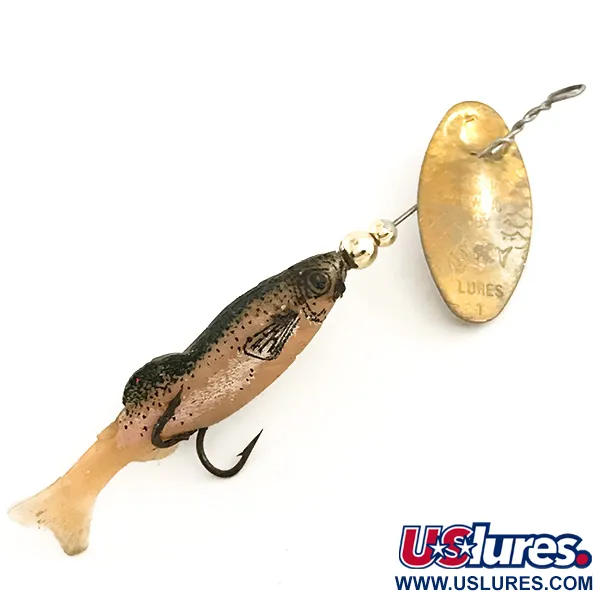 Renosky Lures Renosky Sonic Swing Minnow, золото/форель, 3 г, блешня оберталка (вертушка) #6404