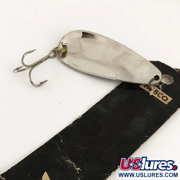  Nebco FlashBait 266, білий/чорний/нікель, 10 г, блесна коливалка (колебалка) #6421