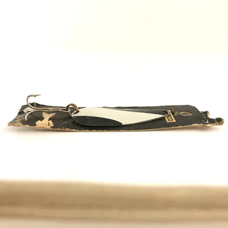 Nebco FlashBait 266, білий/чорний/нікель, 10 г, блесна коливалка (колебалка) #6421