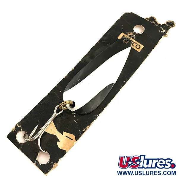  Nebco FlashBait 266, білий/чорний/нікель, 10 г, блесна коливалка (колебалка) #6421