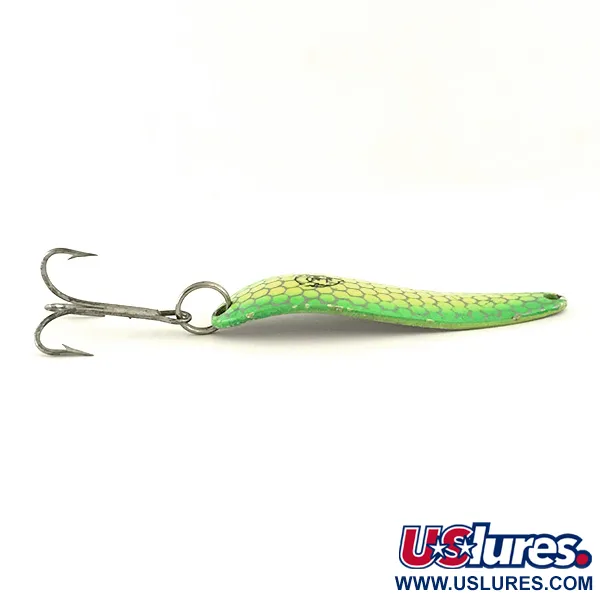 Eppinger Dardevle Cop-E-Cat 7400, жовтий/зелений/нікель, 14 г, блесна коливалка (колебалка) #6428