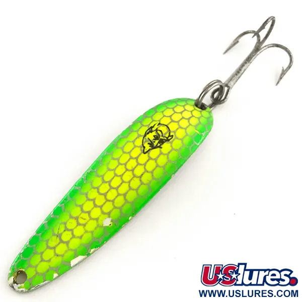 Eppinger Dardevle Cop-E-Cat 7400, жовтий/зелений/нікель, 14 г, блесна коливалка (колебалка) #6428
