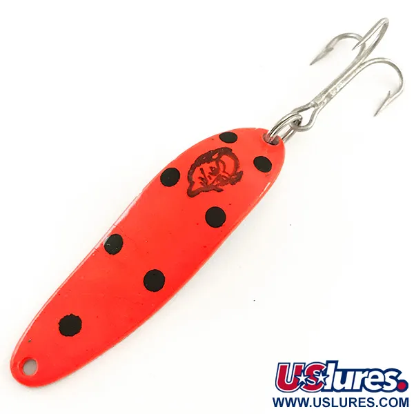 Eppinger Dardevle Cop-E-Cat 7300 UV (світиться в ультрафіолеті), червоний/чорний/нікель, 10 г, блесна коливалка (колебалка) #6436