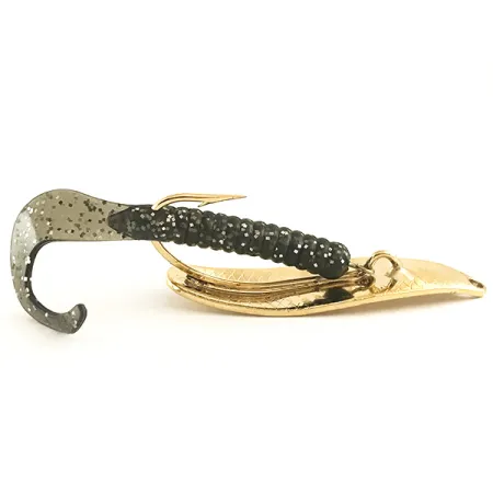 Mepps Timber Doodle 1, золото/чорний, 12 г, блесна коливалка (колебалка) #6441