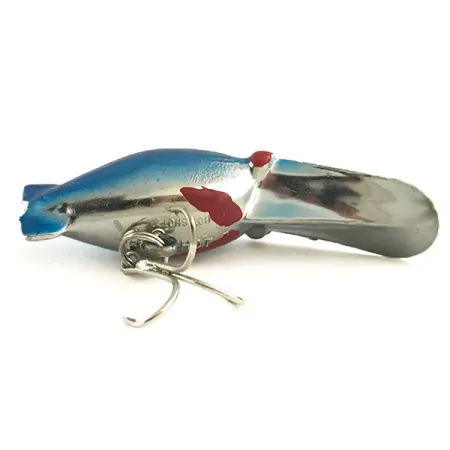 Luhr Jensen Hot Shot 3, срібло/синій, 5,5 г, воблер #6443