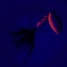 Yakima Bait Worden’s Original Rooster Tail UV (світиться в ультрафіолеті), райдужний окунь, 2,6 г, блешня оберталка (вертушка) #6451