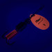  Mepps Aglia 1 Fluo UV (світиться в ультрафіолеті), неоновий рожевий, 3,5 г, блешня оберталка (вертушка) #6455