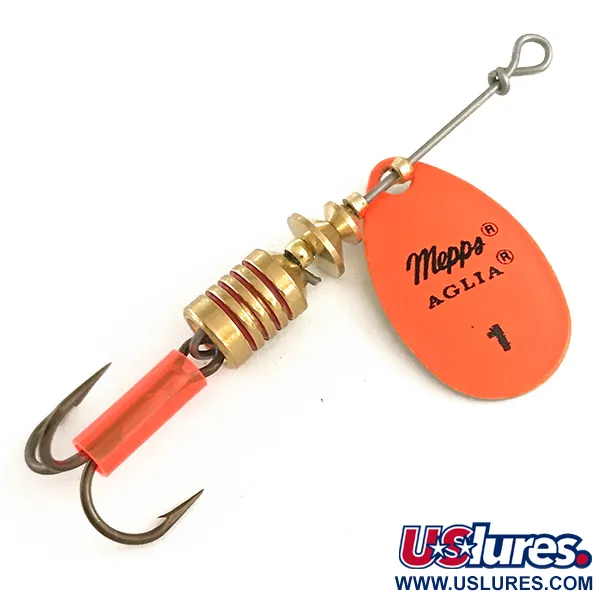 Mepps Aglia 1 Fluo UV (світиться в ультрафіолеті)