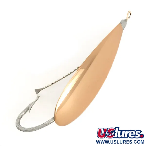  Незачіпляйка Johnson Silver Minnow, мідь/срібло, 12 г, блесна коливалка (колебалка) #6459