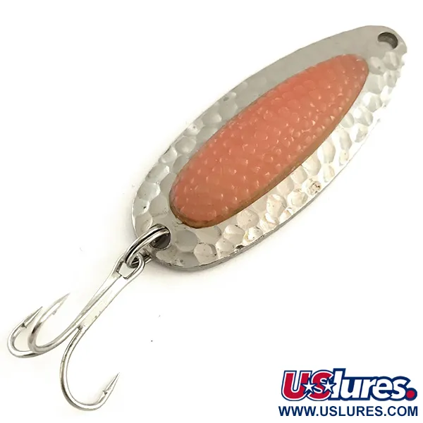  Nebco Pixee, карбований нікель/коричневий, 14 г, блесна коливалка (колебалка) #6462