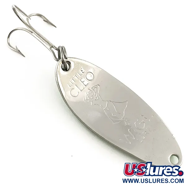 Seneca Little Cleo (Hula Girl, UV - світиться в ультрафіолеті), жовтий/зелений/нікель, 10 г, блесна коливалка (колебалка) #6463