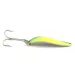 Seneca Little Cleo (Hula Girl, UV - світиться в ультрафіолеті), жовтий/зелений/нікель, 10 г, блесна коливалка (колебалка) #6463
