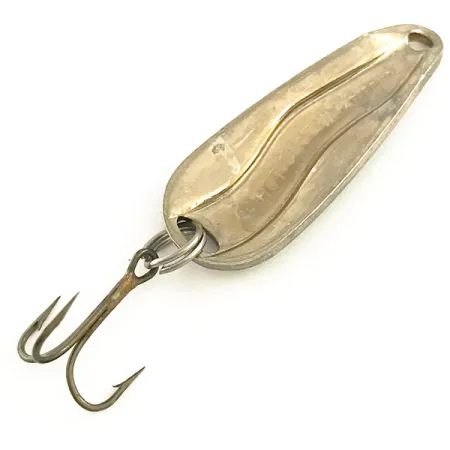 Luhr Jensen Hot Shot W, нікель/зелений/золото, 7 г, блесна коливалка (колебалка) #6466