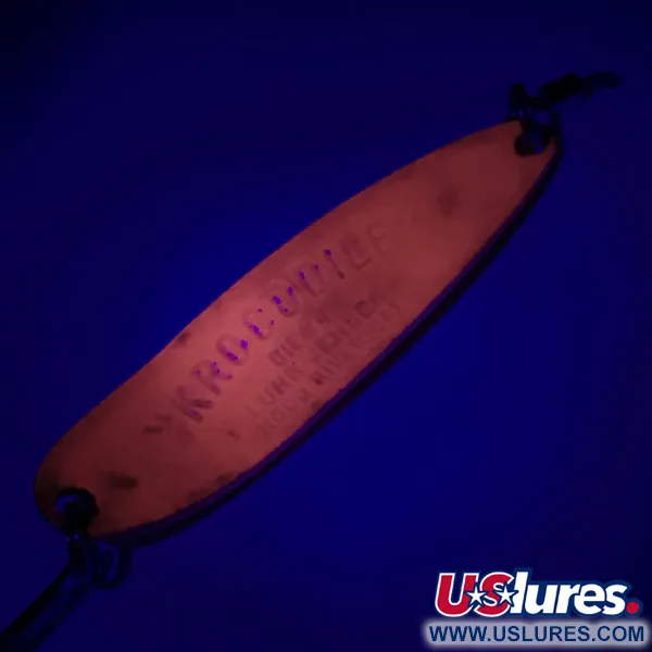 Luhr Jensen Krocodile DIE #4, червоний/голограма, 14 г, блесна коливалка (колебалка) #6468