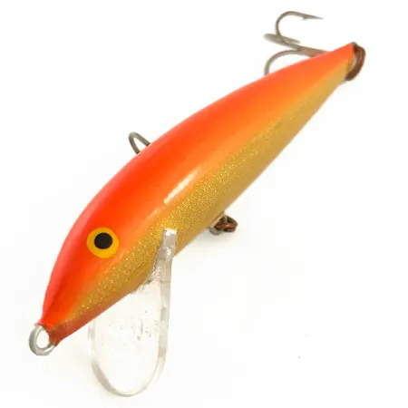 Rapala Countdown UV (світиться в ультрафіолеті), помаранчевий/золото, 12 г, воблер #6471