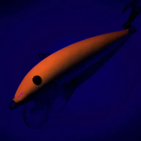 Rapala Countdown UV (світиться в ультрафіолеті), помаранчевий/золото, 12 г, воблер #6471