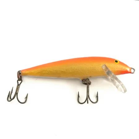 Rapala Countdown UV (світиться в ультрафіолеті), помаранчевий/золото, 12 г, воблер #6471
