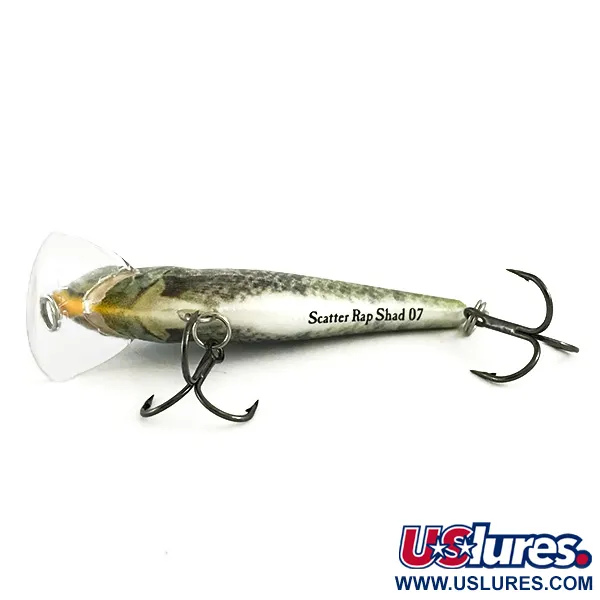  Rapala Scatter Rap Shad SCRS07, BGL Live Bluegill, 7 г, воблер #6475