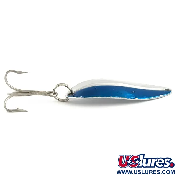 TODDCO Main liner, нікель/синій, 12,5 г, блесна коливалка (колебалка) #6493