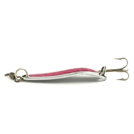 Luhr Jensen Krocodile DIE #3, нікель/малиновий, 10 г, блесна коливалка (колебалка) #6505