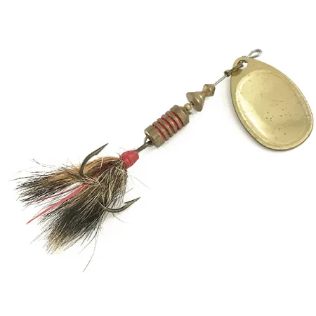 Mepps Aglia 3 dressed (з хвосту білки), золото, 7,3 г, блешня оберталка (вертушка) #6510