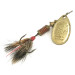  Mepps Aglia 3 dressed (з хвосту білки), золото, 7,3 г, блешня оберталка (вертушка) #6510