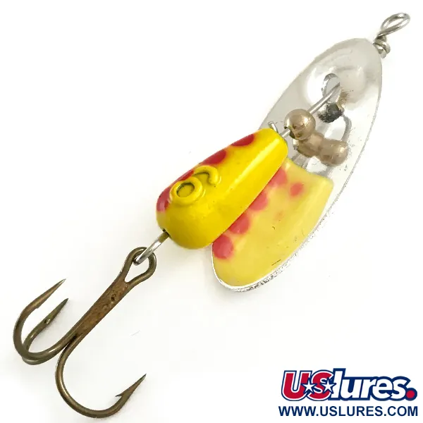  Panther Martin 6, срібло/червоний/жовтий, 6 г, блешня оберталка (вертушка) #6512